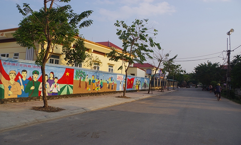 Vĩnh Tường (Vĩnh Phúc): Chú trọng cảnh quan môi trường tại xã xây dựng nông thôn mới