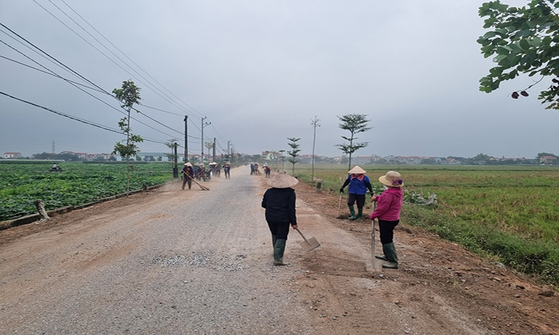 Vĩnh Tường (Vĩnh Phúc): Chú trọng cảnh quan môi trường tại xã xây dựng nông thôn mới