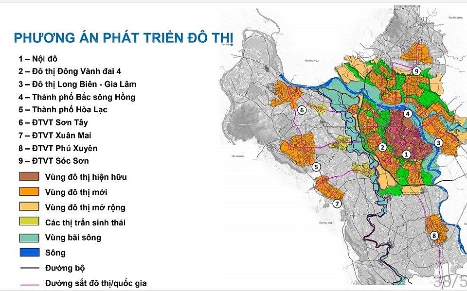 Trình Đồ án Điều chỉnh Quy hoạch chung Thủ đô Hà Nội