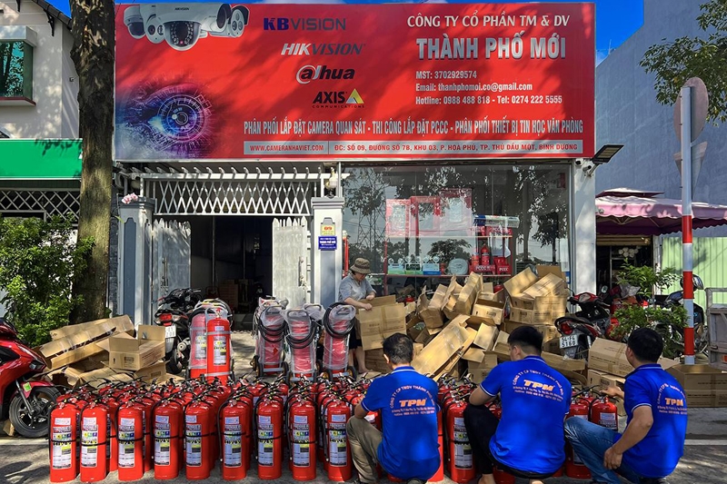 Các thương hiệu bình chữa cháy phổ biến tại Việt Nam