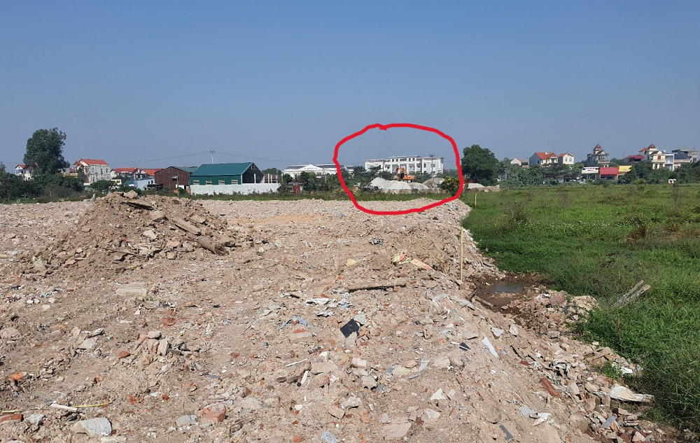 Hưng Yên: Công ty Tân Thịnh Hưng Yên tự ý san lấp mặt bằng khi chưa được bàn giao đất
