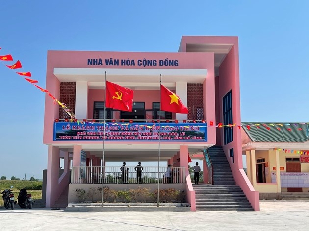 Hà Tĩnh: Phân bổ 18 tỷ đồng xây dựng 9 nhà văn hóa cộng đồng