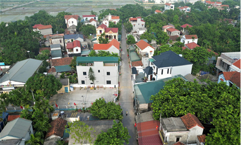 Vĩnh Tường: Khởi sắc nông thôn mới nâng cao ở Tân Phú