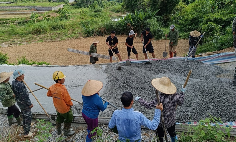 Sông Mã (Sơn La): Tập trung nguồn lực xây dựng nông thôn mới