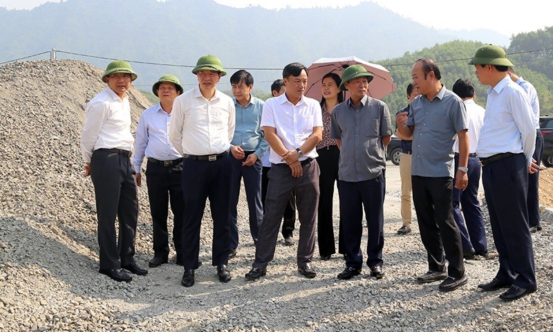 Phú Thọ: Chủ tịch UBND tỉnh kiểm tra một số dự án công trên địa bàn huyện Yên Lập