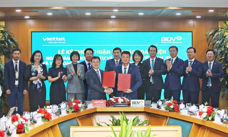 BIDV và Viettel ký kết thỏa thuận hợp tác toàn diện giai đoạn 2024-2028