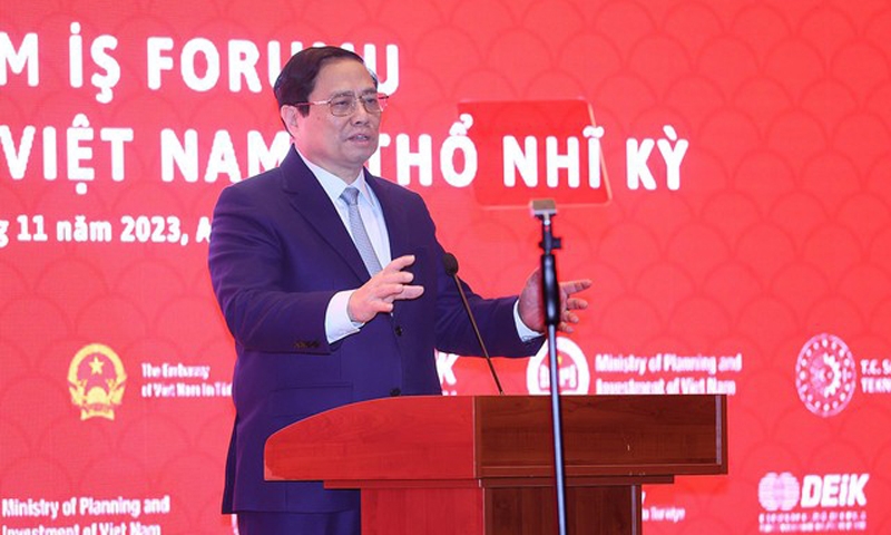 Thủ tướng Phạm Minh Chính dự Diễn đàn doanh nghiệp Thổ Nhĩ Kỳ-Việt Nam