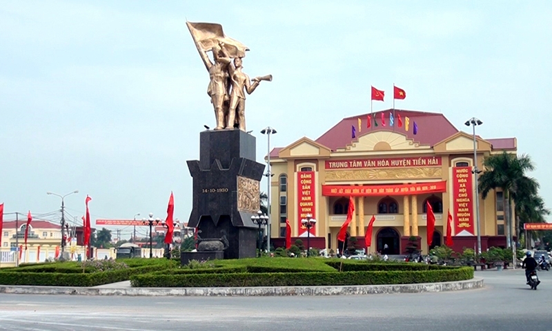 Thái Bình: Đề nghị công nhận thị trấn Tiền Hải đạt tiêu chí đô thị loại IV