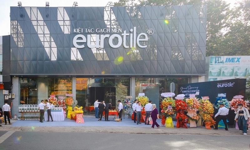 Chính thức khai trương Eurotile Center  Thành phố  Hồ Chí Minh với tên gọi “Eurotile Professional”