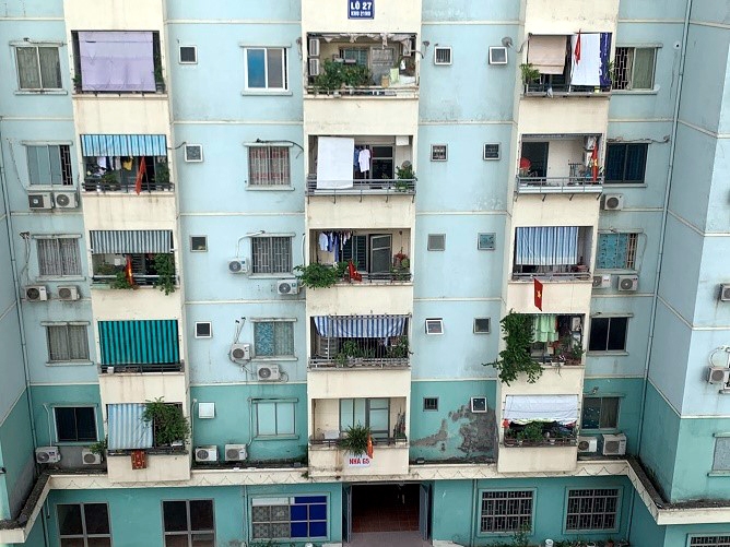 Bộ Xây dựng đề nghị kiểm tra xử lý tình trạng nhà tái định cư xuống cấp trên địa bàn Thành phố Hà Hội