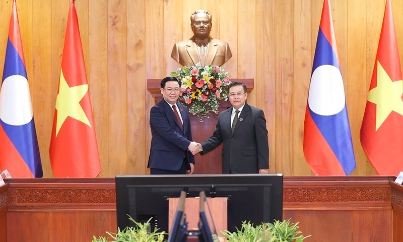 Quốc hội Việt Nam-Lào cần xây dựng thể chế, pháp luật để cùng nhau tạo đột phá