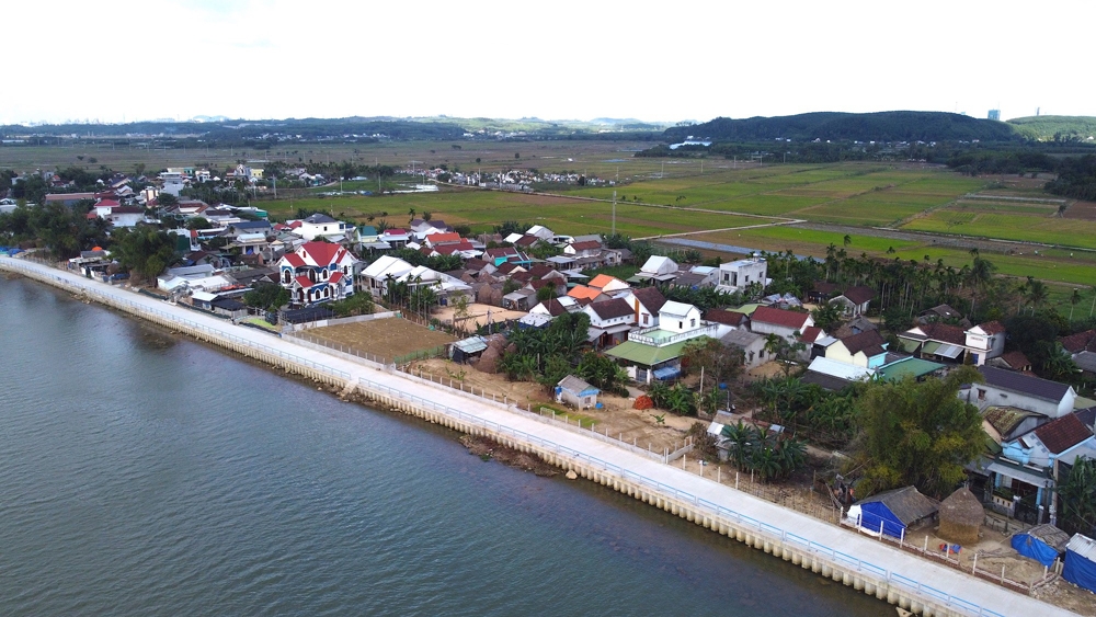 Quảng Ngãi xây dựng hoàn thành Kè chống sạt lở bờ sông Trà Bồng
