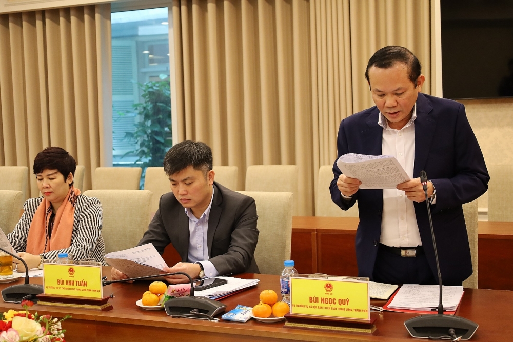 Đoàn Kiểm tra của Bộ Chính trị thông báo dự thảo báo cáo kết quả kiểm tra đối với Ban cán sự đảng Bộ Xây dựng