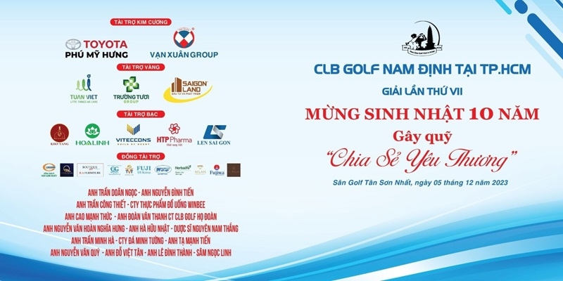 Sài Gòn Land Group đồng hành cùng giải Golf 