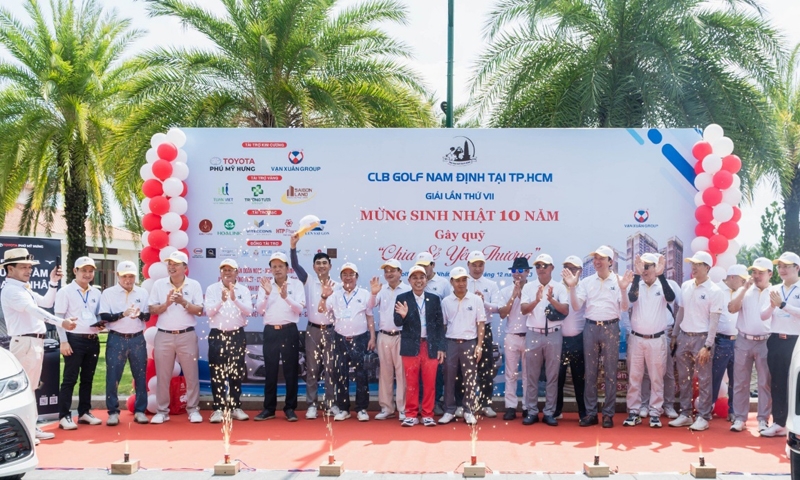 Sài Gòn Land Group đồng hành cùng giải Golf "Chia sẻ yêu thương"