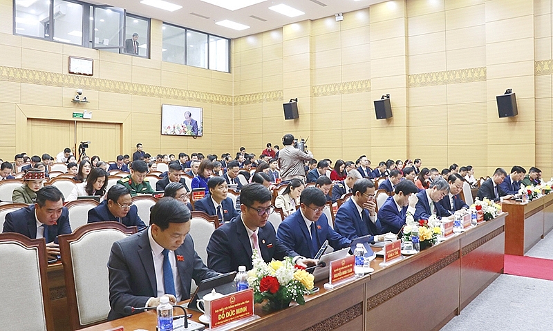 Yên Bái: Bế mạc Kỳ họp thứ 14, HĐND tỉnh khóa XIX, nhiệm kỳ 2021 - 2026