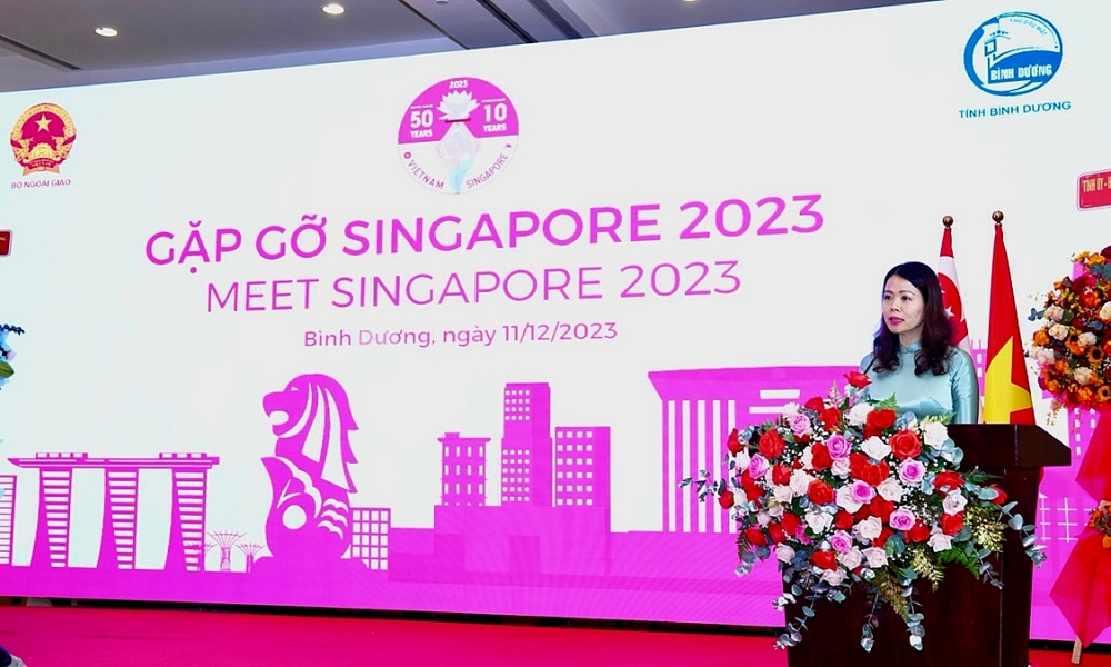 Bình Dương: Mong muốn hợp tác các lĩnh vực mới với Singapore