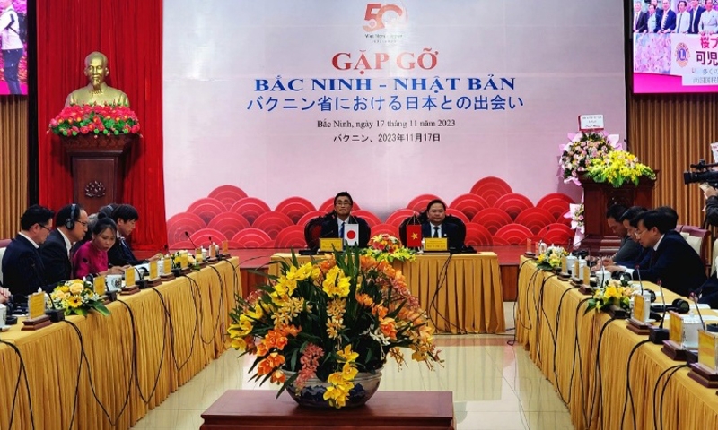 Bắc Ninh đẩy mạnh hợp tác, đầu tư với Nhật Bản
