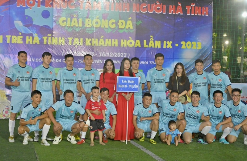 Khai mạc giải bóng đá Tuổi trẻ Hà Tĩnh tại Khánh Hoà lần thứ 9
