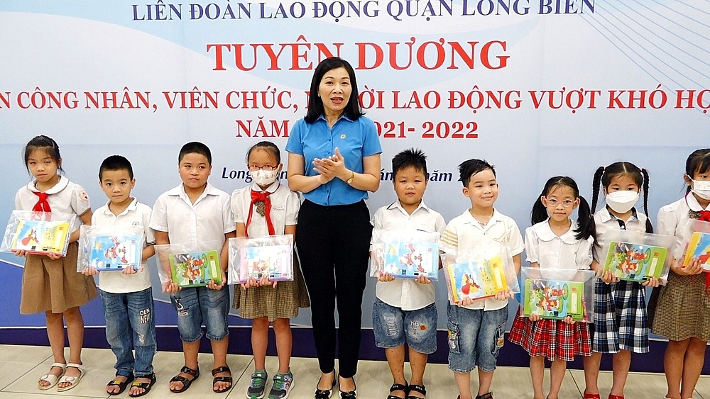 Hà Nội: Liên đoàn Lao động quận Long Biên - 20 năm đồng hành cùng đoàn viên, người lao động