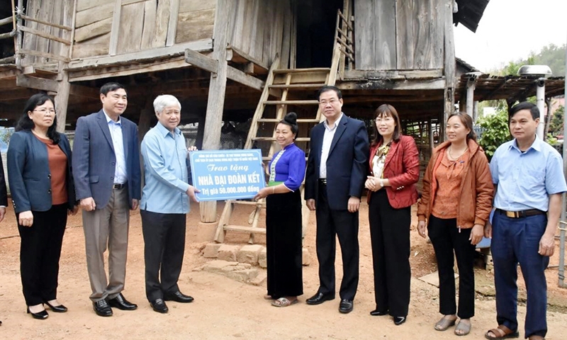 Điện Biên: 5.000 hộ nghèo được hỗ trợ làm nhà đại đoàn kết