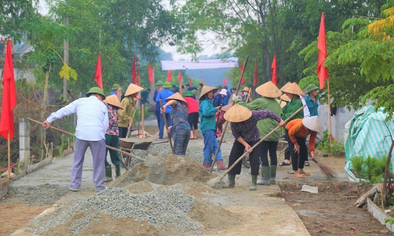 Hà Tĩnh: Xây dựng nông thôn mới từ ý Đảng, lòng dân