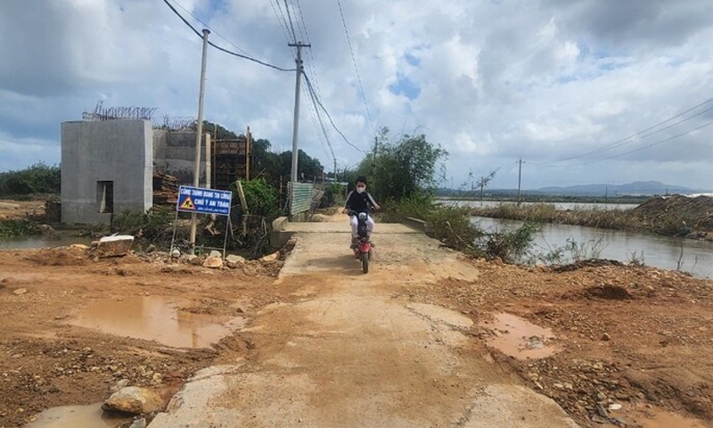 Tuy Phước (Bình Định): Bố trí tái định cư các hộ dân bị ảnh hưởng dự án Đường ven biển Cát Tiến - Diêm Vân