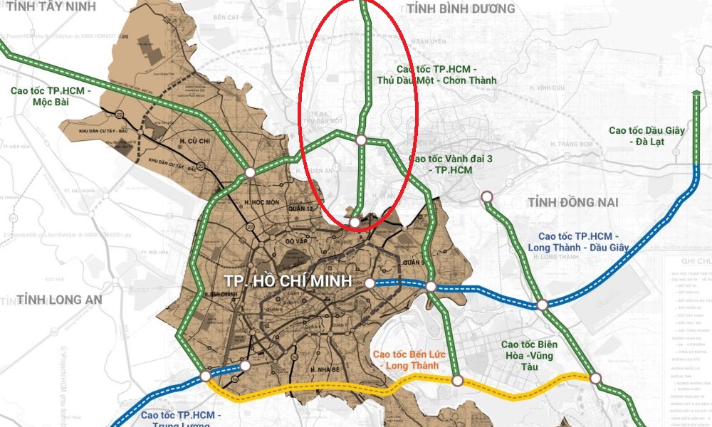 Bình Dương: Dự án cao tốc Thành phố Hồ Chí Minh - Chơn Thành đoạn qua tỉnh Bình Dương được phê duyệt