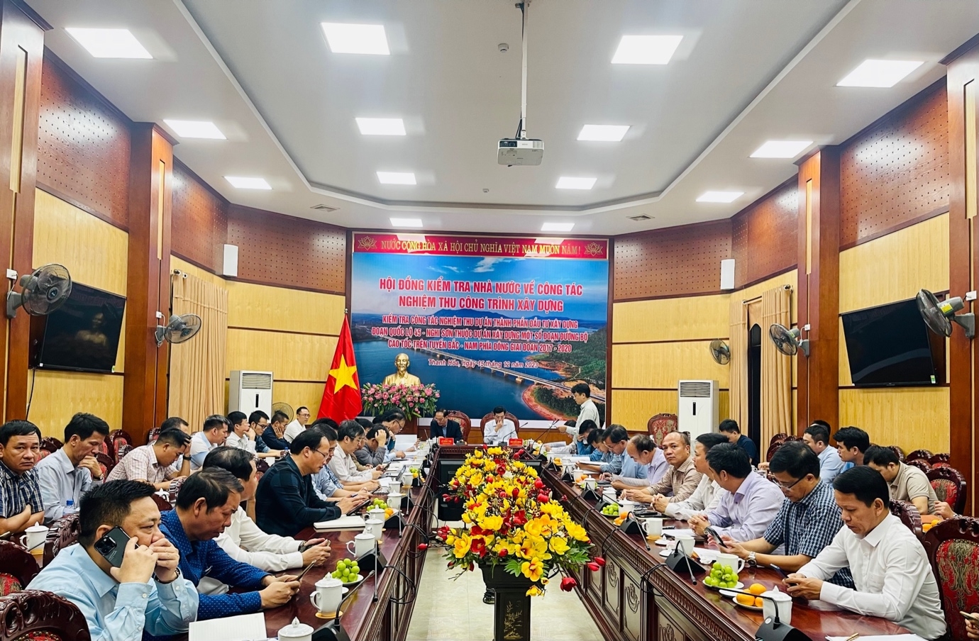 Chấp thuận thông xe tuyến chính dự án cao tốc Quốc Lộ 45 - Nghi Sơn