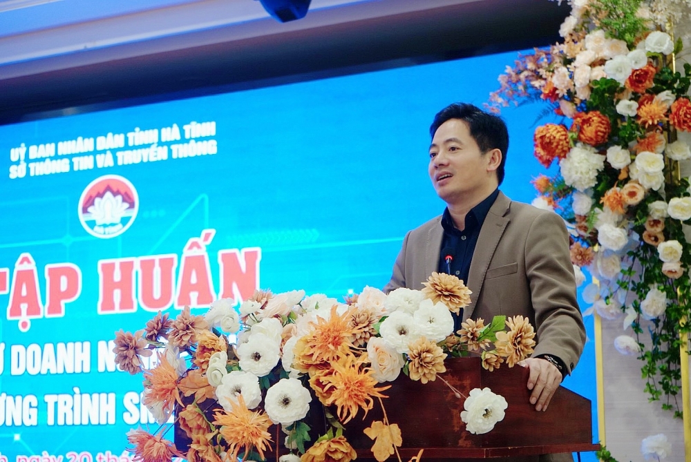 Hà Tĩnh: Tập huấn chuyển đổi số trong hoạt động của doanh nghiệp trên địa bàn tỉnh