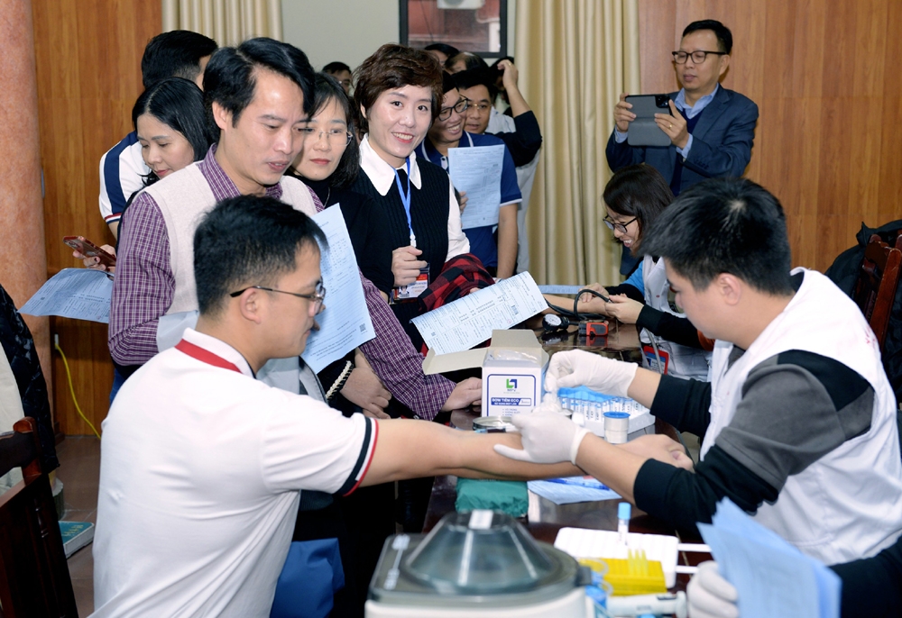 Học viện Chính trị quốc gia Hồ Chí Minh tổ chức chương trình hiến máu 