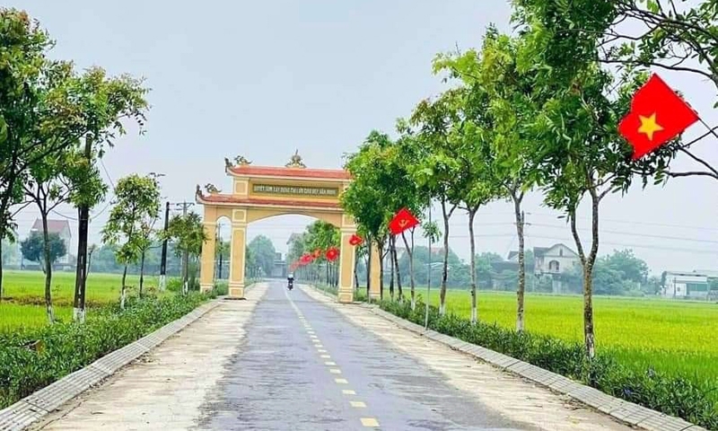 Hà Tĩnh: Công nhận 16 xã đạt chuẩn nông thôn mới sau sáp nhập
