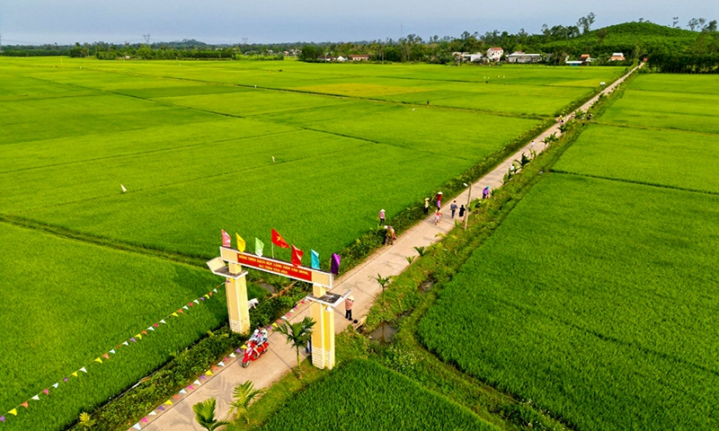 Phú Ninh (Quảng Nam): Chính quyền, nhân dân xã Tam Lộc quyết tâm xây dựng nông thôn mới theo tiêu chí nâng cao