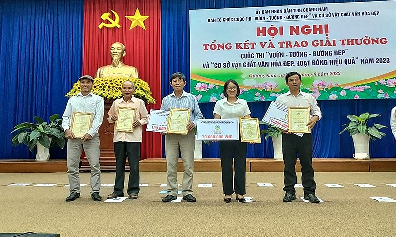 Phú Ninh (Quảng Nam): Chính quyền, nhân dân xã Tam Lộc quyết tâm xây dựng Nông thôn mới theo tiêu chí nâng cao
