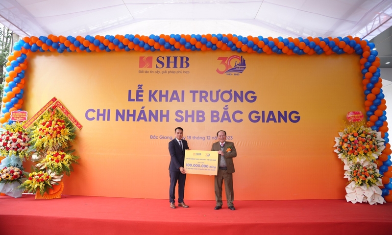 SHB mở mới liên tiếp 2 Chi nhánh, thâm nhập sâu rộng thị trường tài chính Đông Bắc Bộ