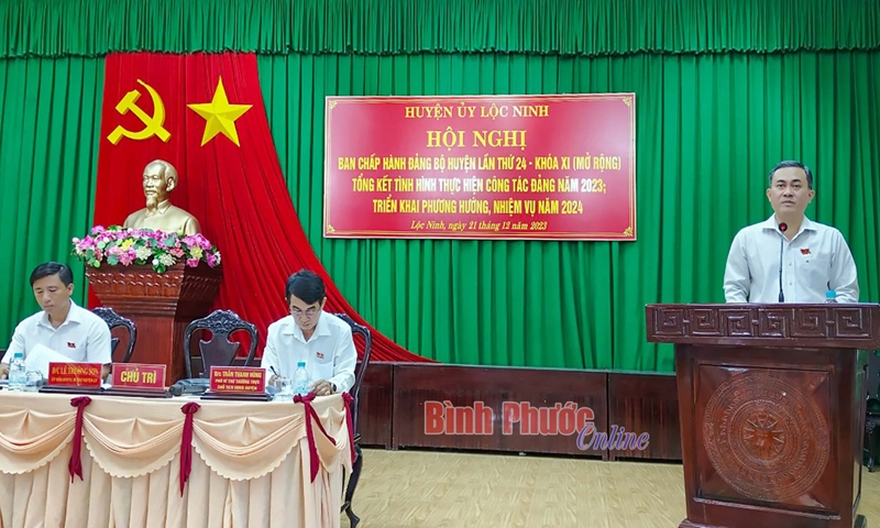 Lộc Ninh (Bình Phước): Đạt và vượt 32/34 chỉ tiêu nghị quyết năm 2023