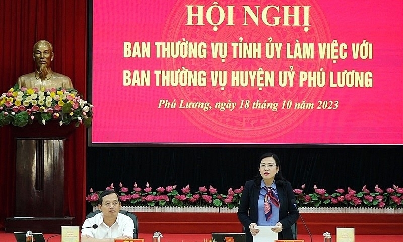 Phú Lương (Thái Nguyên): Quyết tâm trở thành huyện nông thôn mới trong năm 2024