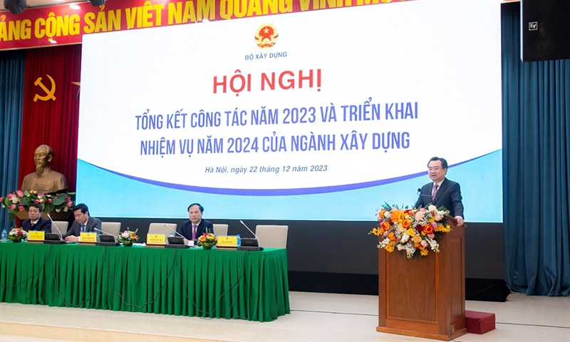 Bộ trưởng Nguyễn Thanh Nghị phát động phong trào thi đua thực hiện thắng lợi các nhiệm vụ ngành Xây dựng năm 2024