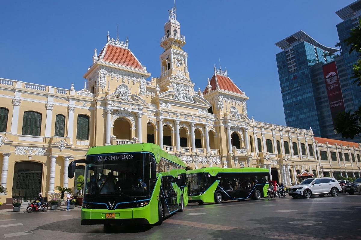 Tuyến VinBus nối liền Vinhomes Grand Park với hệ sinh thái Vingroup tại TP.HCM