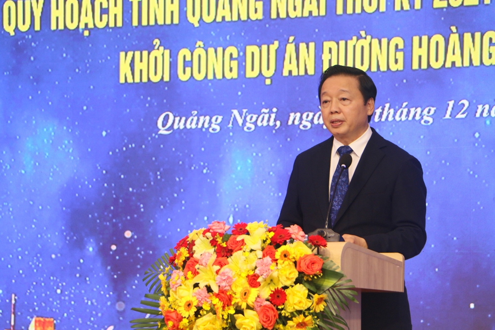Chủ tịch nước Võ Văn Thưởng dự Lễ công bố Quy hoạch tỉnh Quảng Ngãi