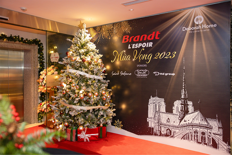 Sự kiện “BRANDT L’ESPOIR – Mùa Vọng 2023”: Cùng đón một mùa giáng sinh an lành!