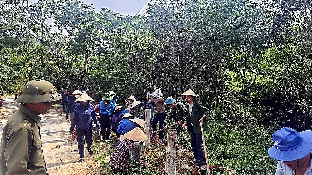 Xã biên giới huyện miền núi Hà Tĩnh thay đổi từng ngày nhờ xây dựng nông thôn mới