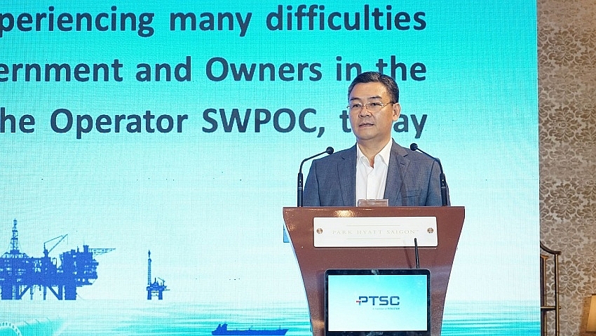 SWPOC ký hợp đồng EPC Dự án Đường ống dẫn khí Lô B - Ô Môn với Liên danh PTSC