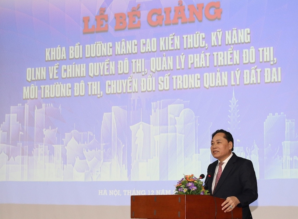 Hà Nội: 350 cán bộ lãnh đạo cấp cơ sở được đào tạo về phát triển đô thị
