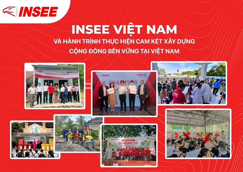 INSEE Việt Nam nhận giải thưởng Top 100 Doanh nghiệp bền vững 2023