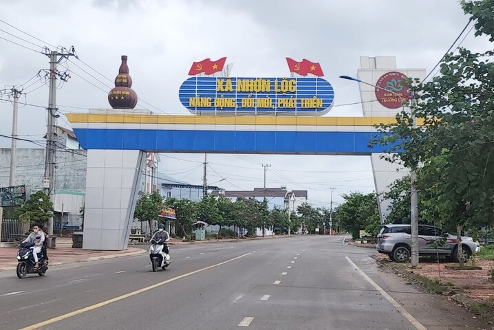 An Nhơn (Bình Định): Nhơn Lộc đạt chuẩn nông thôn mới nâng cao tạo tiền đề phấn đấu lên phường