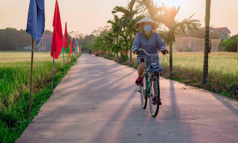 Hà Nội: Đan Phượng đạt chuẩn huyện nông thôn mới kiểu mẫu