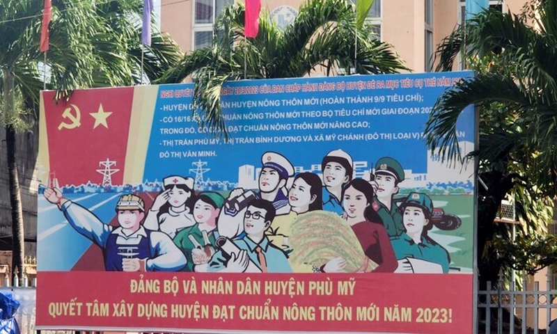 Bình Định: Huyện Phù Mỹ vượt khó về đích nông thôn mới