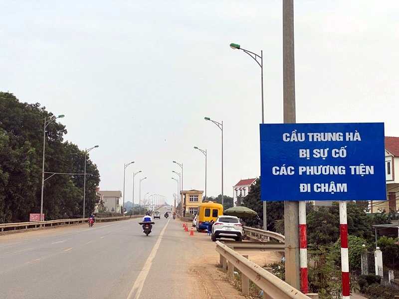 Phú Thọ: Cầu Trung Hà xuống cấp nghiêm trọng