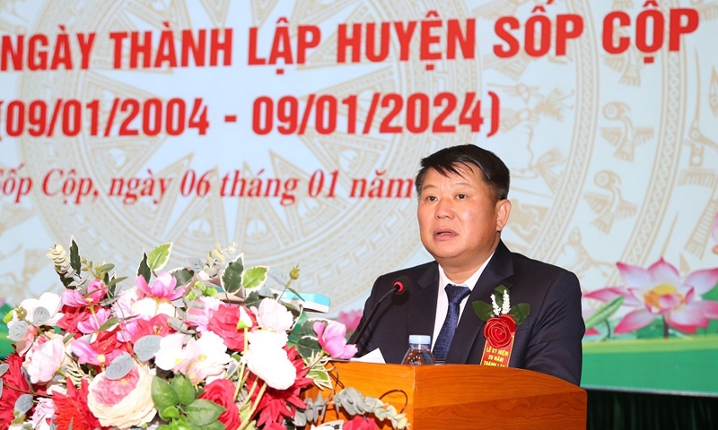 Sơn La: Kỷ niệm 20 năm ngày thành lập huyện Sốp Cộp